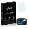 Bruni Schutzfolie kompatibel mit TomTom Rider 550 Folie, glasklare Displayschutzfolie (2X)