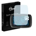 Bruni 2x Folie für TomTom Rider 550 Schutzfolie Displayschutzfolie