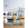 benuta Teppich Tosca, rechteckig, Höhe: 5 mm, Teppich Wohn-, Ess- und Schlafzimmer, Flur, Kunstfaser, Gemütlich grün 115 cm x 180 cm x 5 mm