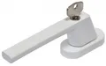 ABUS 592218 Fenstergriff FG110 Druckzylinder Wendeschlüssel abschließbar weiß