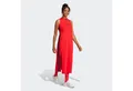 adidas Sportswear Shirtkleid ESSENTIALS 3-STREIFEN LONG RACERBACK ärmelloses Racerback-Design, sportlicher Stil, ohne Verschluss