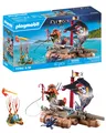 PLAYMOBIL   Pirates   Schattermijn op piratenvlot   Piratenspeelgoed   Piratenfi