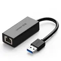 Ugreen 20256, Kabelgebunden, USB, Ethernet, 1000 Mbit/s, Schwarz