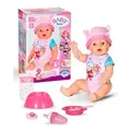 BABY born Emma 43cm, Babypuppe mit 10 Funktionen und Accessoires, ab 3 Jahren