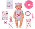 BABY Born Emma 43 cm große Babypuppe 10 Funktionen Accessoires Strampler 200413