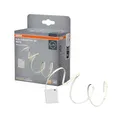 Osram FLEX dekorative batteriebetriebene COB-Streifen mit warmweißem Licht, 2 m, 3.3W, 150lm, 3000K, 830 warmweiß, IP20, gelb, Silikon, Leuchtmittel nicht austauschbar