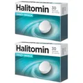 (Einheit/0,20€) 2 x Halitomin Halitosis Mundgeruch 2 x 30 Tabletten