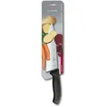 Victorinox Tranchiermesser Swiss Classic 20cm, extra breit, schwarz, auf Blister