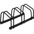 Relaxdays Fahrradständer Stahl Schwarz Für 3 Fahrräder 27 cm x 67,5 cm x 33 cm