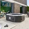 Home Deluxe Whirlpool Drop Ø 185 cm x 65 cm Rund