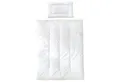 roba® Kinderbettdecke + Kopfkissen Kindersteppbett, ganzjähriges Baby-Set (Inlett)