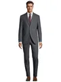 Steffen Klein Herren Designer Anzug - Slim Fit - Größe 102 - Zweiteiler Business Anzug - Anthrazit