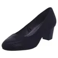 Jana High-Heel-Pumps 100% vegan schwarz 38 EU