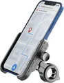Cellularline Rider Steel Handy/Smartphone Schwarz (MOTOHOLDERALUK)