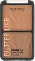 Catrice Contouring-Puder Butter Like Bronze & Contour Palette, Kompaktes All-in-One-Produkt für professionelle Ergebnisse
