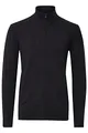 Indicode Badi Herren Strickjacke Cardigan Feinstrick mit hochabschließendem Kragen, Größe:XL, Farbe:Charcoal Mix (915)