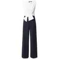 Vera Mont Jumpsuit (1-tlg) Falten blau M (38)