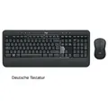 Logitech Tastatur-Maus-Set MK540 ADVANCED 920-008675, kabellos (USB-Funk), ergonomisch, leise, Sondertasten, Unifying-Empfänger, schwarz