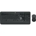 Logitech Tastatur Wireless Combo MK540 Advanced, mit Funkmaus und Handballenauflage, Unifying