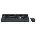Logitech MK540 - kabelloses Tastatur und Maus Set | Schwarz Neu