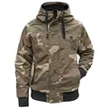 Brandit Winterjacke Grizzly light woodland - L