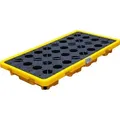 BGS technic Öl-Auffangwanne | mit Gitterrost | für 2 x 200 l Fässer