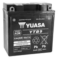 Batterie 12v 9 ah ytb9 yuasa activee en usine prete a l'emploi (lg135xl75xh140mm