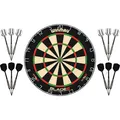 Winmau Blade 6 Dartboard Turnierboard Dartscheiben Set mit 4 Dart Sets Steeldart
