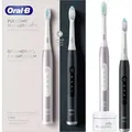 Oral-B Elektrische Zahnbürste Pulsonic Slim Luxe 4900 Schwarz/Rosegold mit 2. Handstück