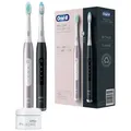 Oral-B Schallzahnbürste Pulsonic Slim Luxe + 2. Handstück - Schwarz/Rosegold