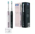 Oral-B Schallzahnbürste Pulsonic Slim Luxe + 2. Handstück - Schwarz/Rosegold