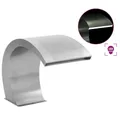 Schwalldusche Wasserfall Wasserspiel Teich Pool Fontäne Edelstahl mit/ohne LED