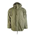 Mil-Tec Nässeschutzjacke mit Fleece‑Innenjacke Unisex • Warme 2‑in‑1 Regenjacke Herren & Damen mit herausnehmbarer Fleecejacke • Arbeitsjacke, Outdoor Funktionsjacke