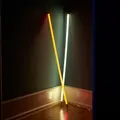 Tischleuchte HAY, Neon Tube, Gelb, für Wohnzimmer, Kunststoff, Modern - 150