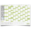 Din A0 Wandkalender 2026 Jahresplaner XXL gefaltet sehr großer Kalender deuts...