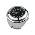 Motorrad Lenkeruhr Quarz Motorradlenker Uhr Universal Zeitplan Fahrrad Chrom ...