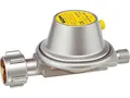 Niederdruckregler Typ EN71 PS 16 bar, 1,2 kg/h 30 mbar, KLF x G 1/4 LH-KN