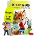 50 Entdeckerkarten für Kinder – Indoor Schatzsuche und Zuhause entdecken I Spannendes Suchspiel I Lernspiel & Geschenk für Mädchen und Junge I Spiele ab 4, 5, 6, 7, 8 Jahre