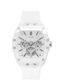 GUESS Watches Phoenix Herren Uhr analog Quarzwerk mit Silikon Armband GW0203G2