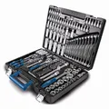 Scheppach Aluminium Werkzeugkoffer TB217 gefüllt | 217 teiliges Werkzeug Set