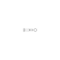 DIN 609 Sechskant-Passschraube M8x45 Stahl 10.9 blank m. Gewindezapfen 25 Stk