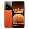 realme GT 7 Pro 5G Handy,Snapdragon 8 Elite,12GB+512GB Smartphone,120Hz RealWorld Eco Display 6,78",50MP AI Ultra-Clear Snap Camera,6500mAh,Dual SIM Android 15,NFC,IP69,Orange