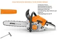 STIHL®  NEUES  MODELL MS 212 2,4PS Kettensäge, 35 cm / 14 ", 3/8p , 63PM3  ⭐⭐⭐⭐⭐