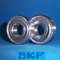 2 Kugellager 6202 ZZ / Markenware SKF / 15 x 35 x 11 mm