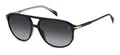 DAVID BECKHAM Unisex DB 1159/S Sonnenbrille, Black, 58