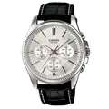 Herren Uhr Casio MTP-1375L-7A - Weiß/Silber