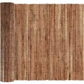 vidaXL Rindenzaun Braun 600 x 125 cm Rinde - Braun