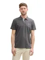 Tom Tailor Herren 1027713 Piqué Poloshirt aus Baumwolle, 10307 - Dark Shadow, M