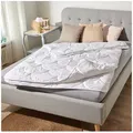 TRAUMSCHLAF Kunstfaserbettdecke 4-Jahreszeiten,Ganzjahres,Winter,Sommer, Füllung: 100% Polyester, Bezug: 100% Polyester, sehr guter Feuchtigkeitstransport weiß 155 cm x 200 cm