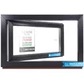 Kellerfenster Kunststofffenster anthrazit, BxH: 70 x 50 cm / 700 x 500 mm Verglasung (32 mm) Dreh-Kipp inkl. Pilzkopfverriegelung, DIN Rechts (Griff Links), 60 mm Profil